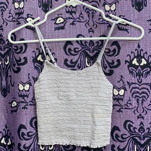 Pacsun fitted cropped tank top